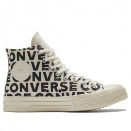 Converse All Star 1970s High Sail Black Laser Reflective Letters Sneakers