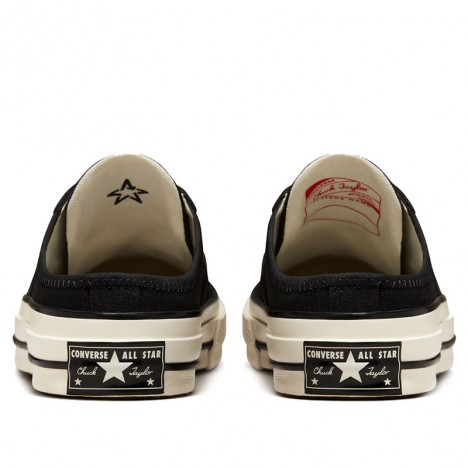 Converse Chuck 70 Mule Black Slip-On Canvas Sneaker