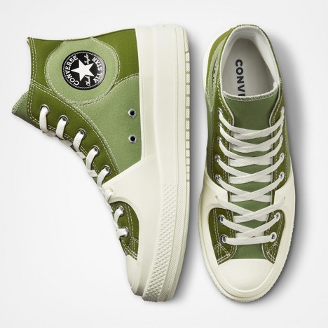 Converse Chuck Taylor Construct Colourblock Green All Star Shoe