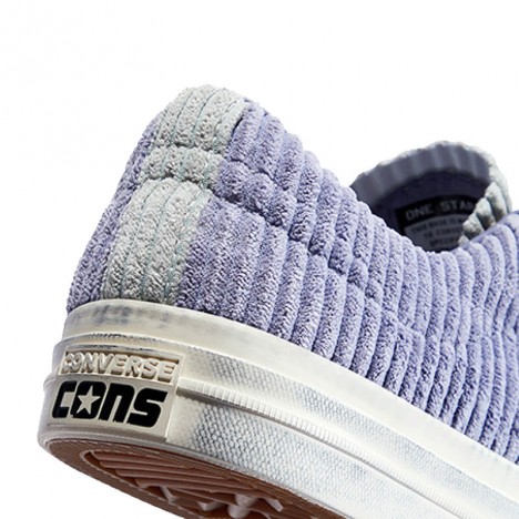 Converse One Star Pro OX Wide Wale Cord Slate Lilac