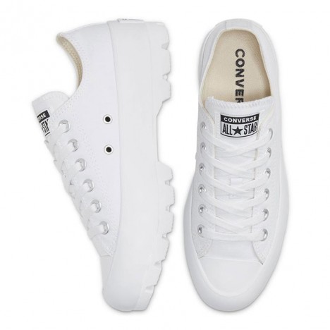Converse Women Chuck Taylor All Star Lugged Low Top White