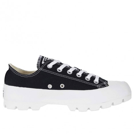 Converse Womens Chuck Taylor Lugged Low Black Shoes