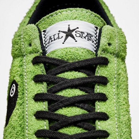 Converse X Stussy One Star Pro 8-ball Green Flash Black Unisex Low Top Shoe