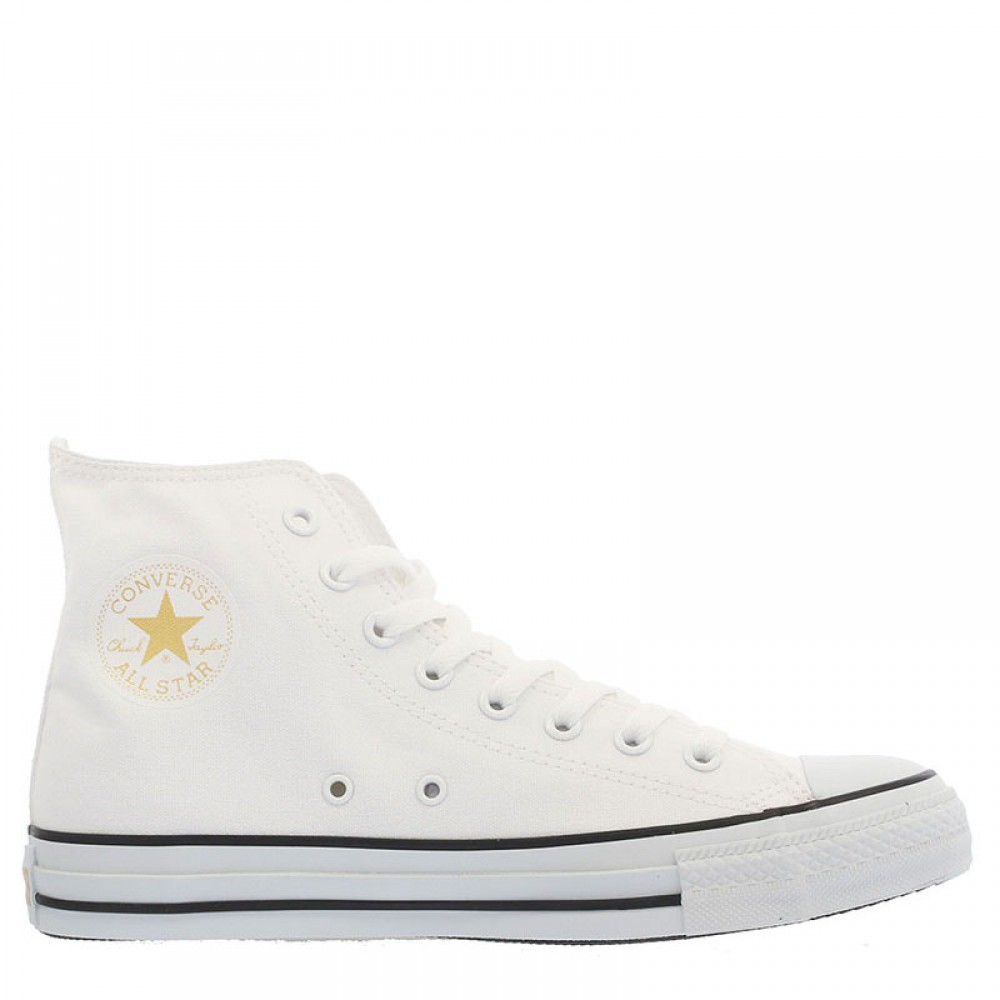 white converse with star on side
