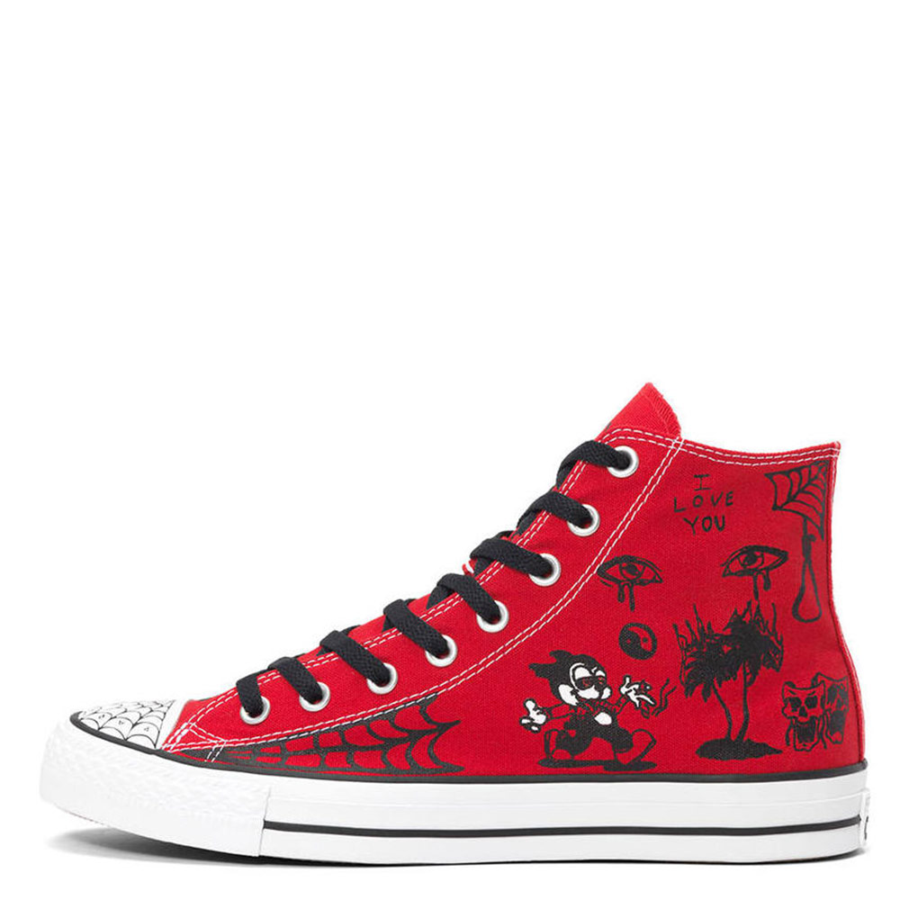 converse all star red high
