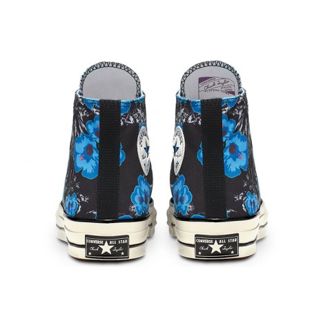 Converse Chuck 70s Parkway Blue Floral High Tops Shoes