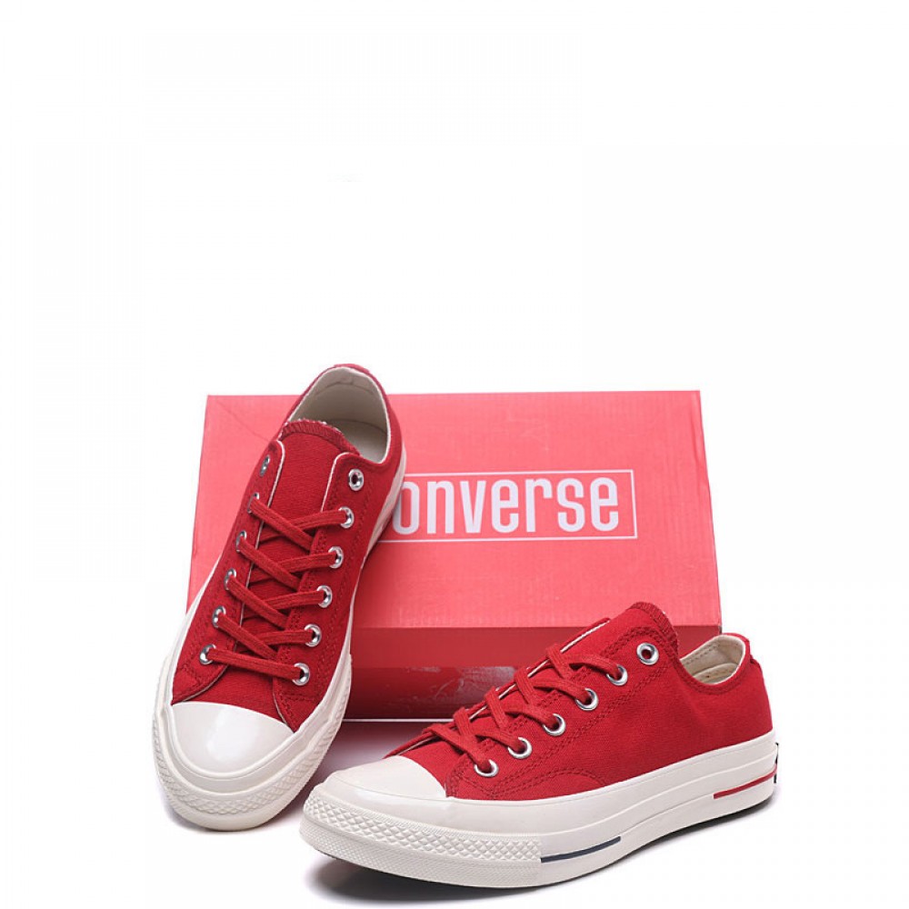 converse 70s red low