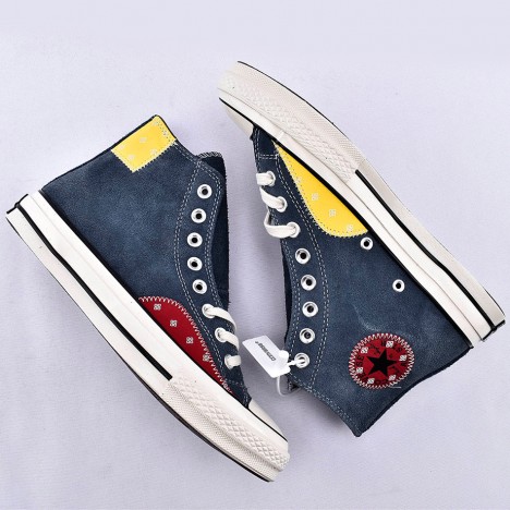 Converse Chuck Taylor All Star 70s High Mixed Material Suede Blue