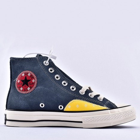 Converse Chuck Taylor All Star 70s High Mixed Material Suede Blue