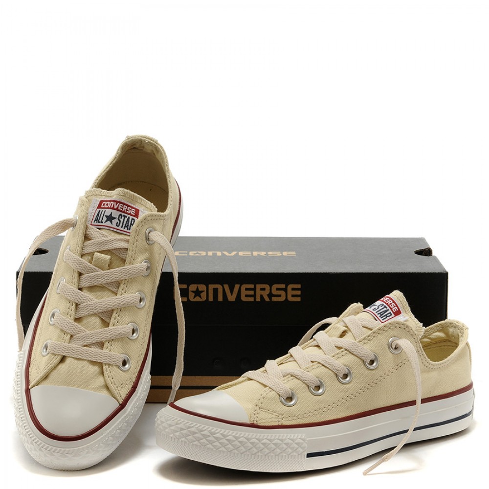Converse Chuck Taylor Star Beige Canvas Low Top