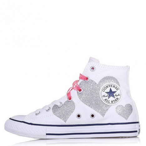 Converse Chuck Taylor Hearts High Girls Sneakers