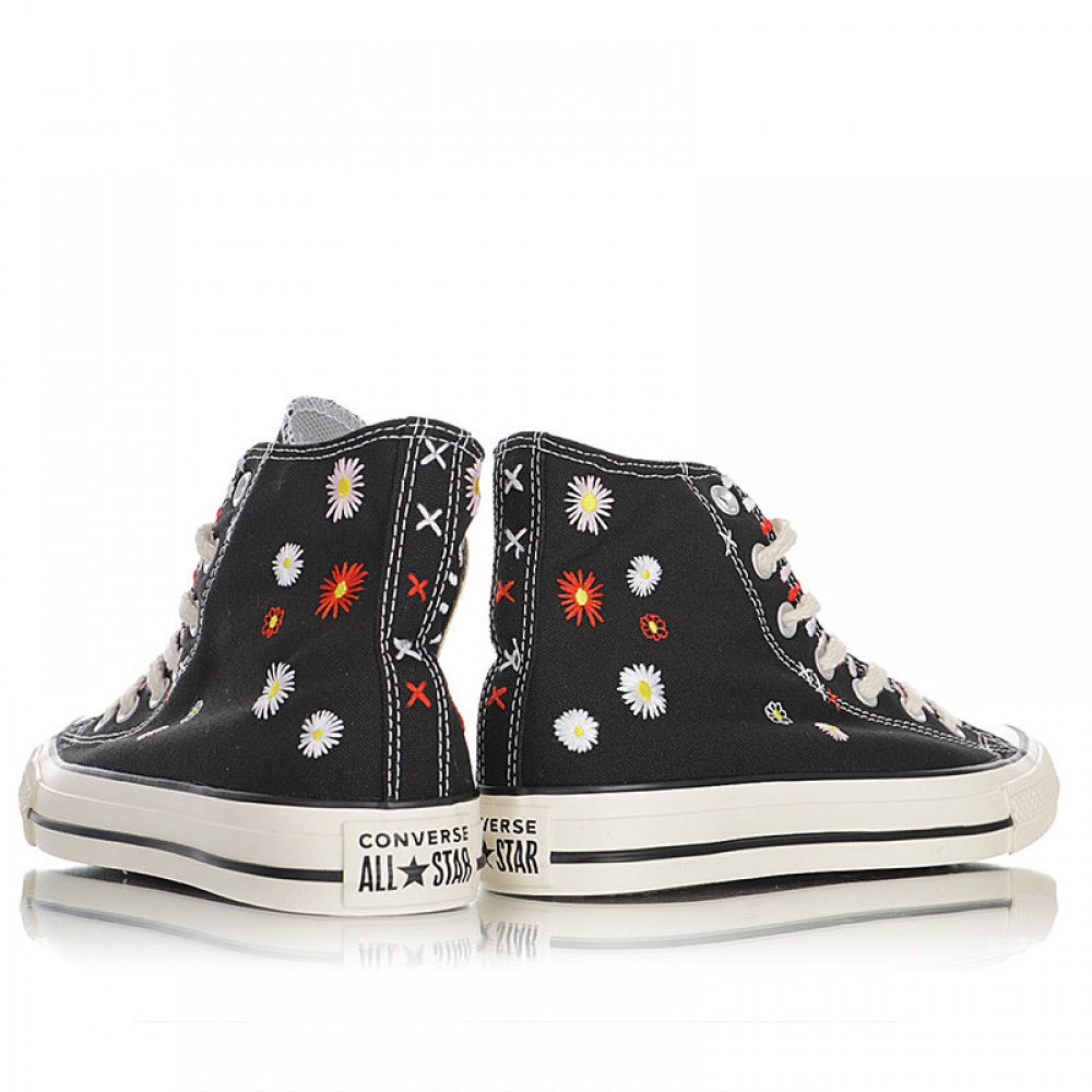 Converse Embroidered Floral Platform Chuck Taylor All Star High