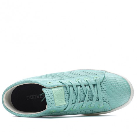 Converse Lady Summer Hollow carved Design Breathe Freely Oyster Green Canvas Low Top