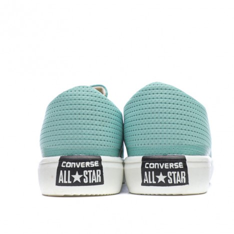 Converse Lady Summer Hollow carved Design Breathe Freely Oyster Green Canvas Low Top