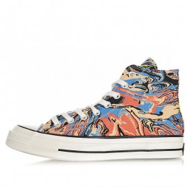 Converse Multicolor Marble Chuck 70 High Sneakers