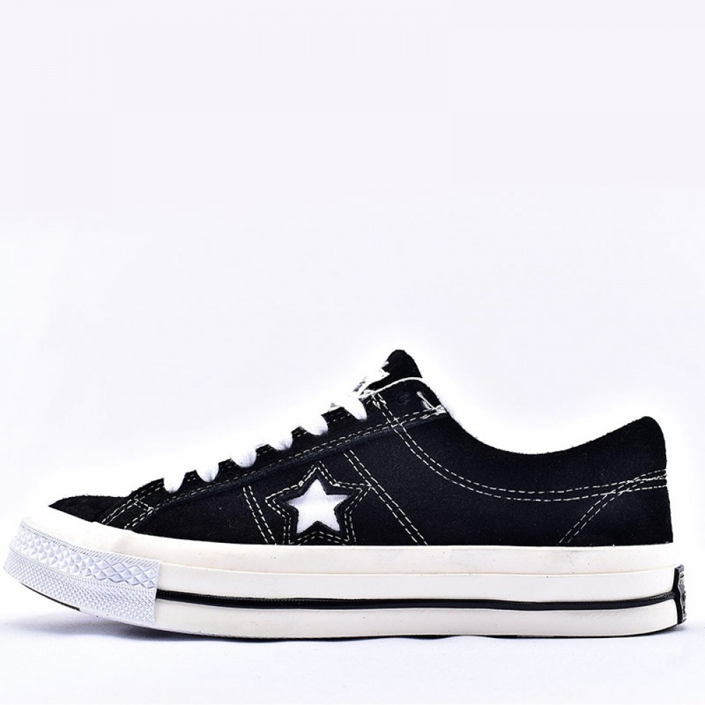 converse one star low black