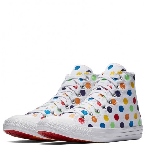 Converse Pride x Miley Cyrus Chuck Taylor All Star High Top White