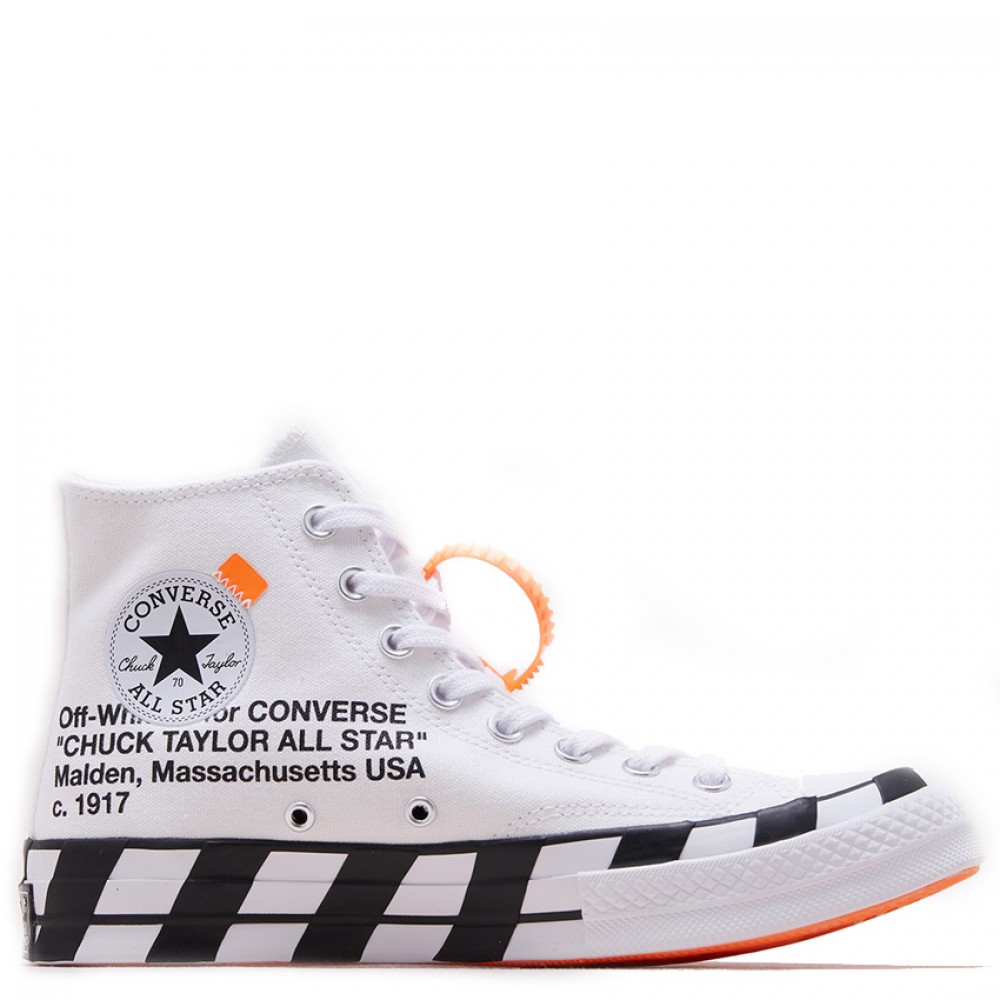 Instantly Fly kite submarine Off-White x Converse Chuck Taylor 70 High Optical White