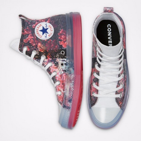 Pink Floral Converse X Shaniqwa Jarvis Chuck Taylor Cx Teaberry Unisex High Top Shoe