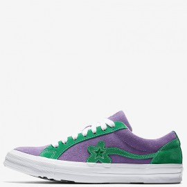 Tyler The Creator x Converse One Star Golf Le Fleur Suede Shoes