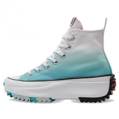 Unisex Converse Run Star Hike Cny High Top Washed Teal Shoes