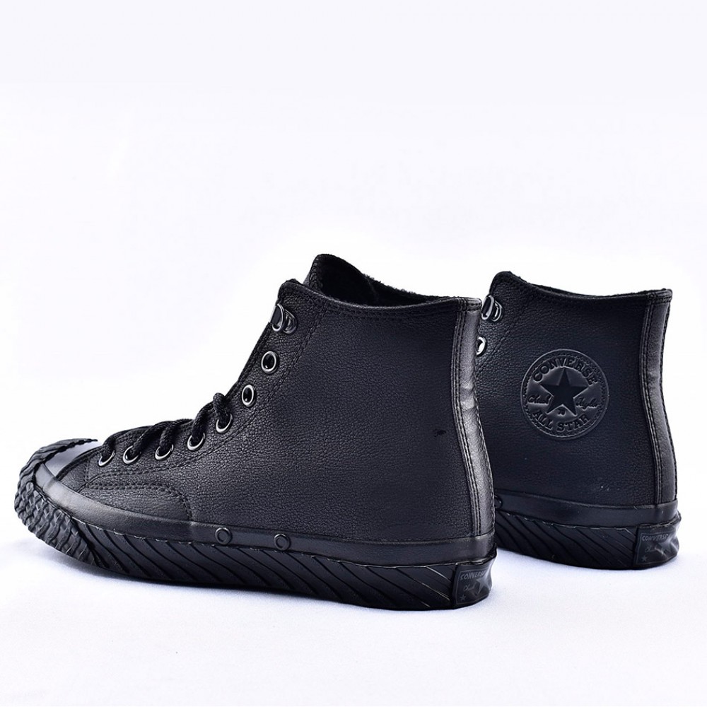 converse 70s black leather