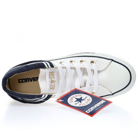 White Converse All Star Sw Ox Sailor Suit Mid Canvas Shoes